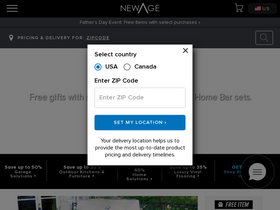 'newageproducts.com' screenshot