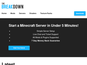 'thebreakdown.xyz' screenshot