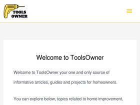 'toolsowner.com' screenshot