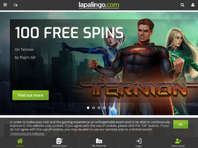 'lapalingo.com' screenshot