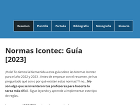 'normasicontec.co' screenshot