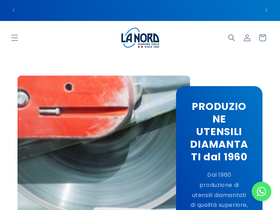 Lanordsrl homepage screenshot