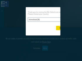 'my-oxford.com' screenshot