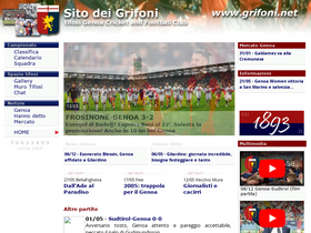 'grifoni.net' screenshot