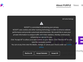 'ncpurple.com' screenshot
