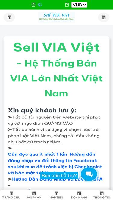 sellviaviet.com