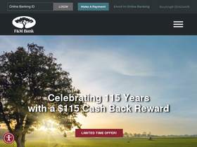 'fmbankva.com' screenshot