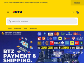 'bermorzone.com.ph' screenshot