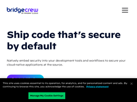 'bridgecrew.io' screenshot