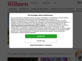 'zuhausewohnen.de' screenshot