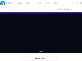 'dxpool.com' screenshot