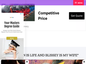 'blisseyhusband.in' screenshot