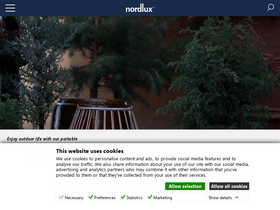 'nordlux.com' screenshot