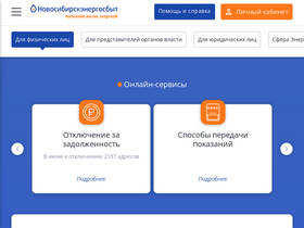 'nskes.ru' screenshot