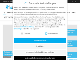 'lokalo.de' screenshot