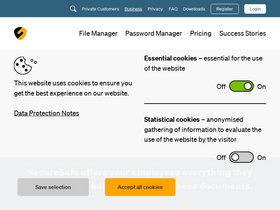 'securesafe.com' screenshot