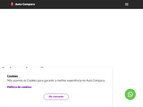 'autocompara.com.br' screenshot