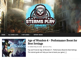'steamsplay.com' screenshot
