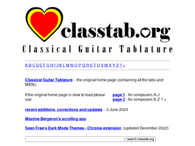 'classtab.org' screenshot
