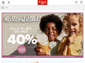 'barnashus.no' screenshot