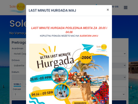 'soleazur.rs' screenshot