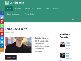 'lascelebrite.com' screenshot