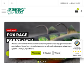 'fishing-mart.com.pl' screenshot
