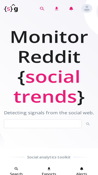 socialgrep.com