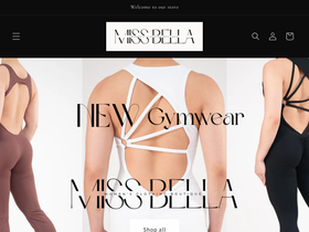 shopmissbella.com homepage screenshot