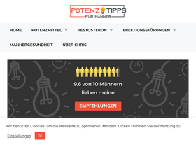 'potenz-tipps.de' screenshot