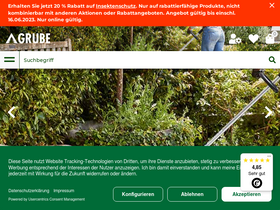'grube.de' screenshot