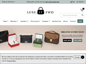 'luxeitfwd.com.au' screenshot