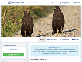 'naturbasen.dk' screenshot