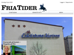 'friatider.se' screenshot