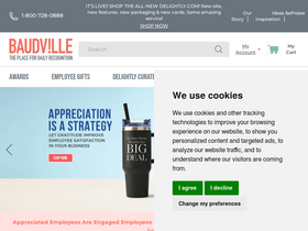 'baudville.com' screenshot