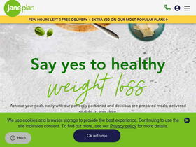 'janeplan.com' screenshot