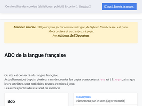 'languefrancaise.net' screenshot