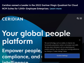 'ceridian.com' screenshot