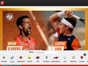 'actusports.eu' screenshot