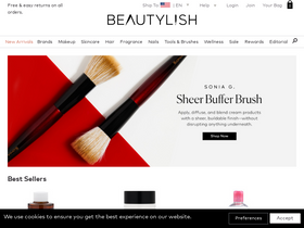 'beautylish.com' screenshot