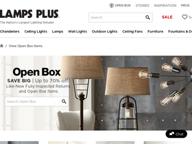 lampsplusopenbox.com