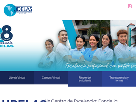 'udelas.ac.pa' screenshot