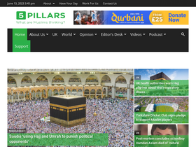'5pillarsuk.com' screenshot