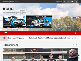 'krug.rs' screenshot