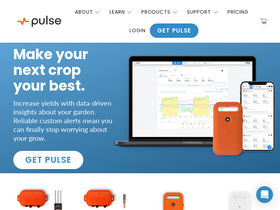 'pulsegrow.com' screenshot