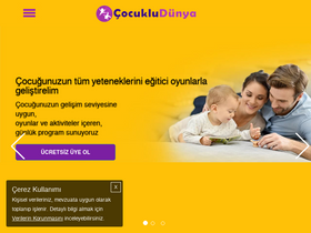 'cocukludunya.com' screenshot