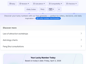 myluckynumber.net