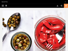 'ricardocuisine.com' screenshot