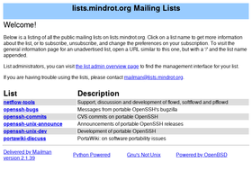 lists.mindrot.org