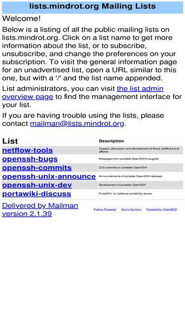 lists.mindrot.org